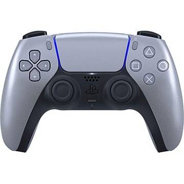 Sterling Silver PS5 DualSense Controller