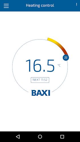 Baxi Thermostat स्क्रीनशॉट 1