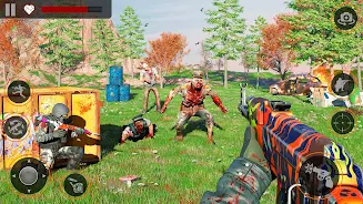 Zombie Games 3D - Gun Games 3D 螢幕截圖 1