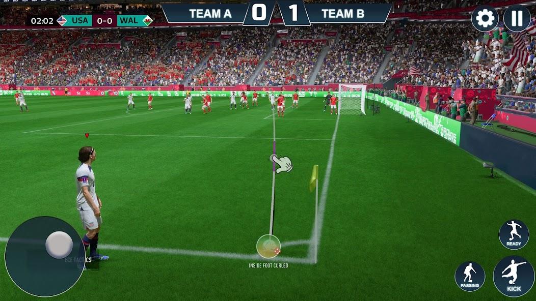 Real League Soccer Offline Mod Screenshot 1