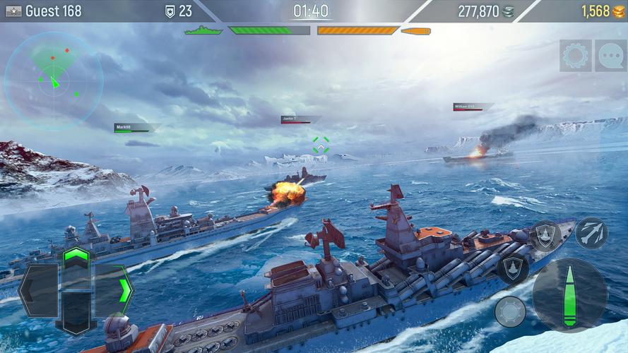 Naval Armada: Jeux de Bateau Capture d'écran 3