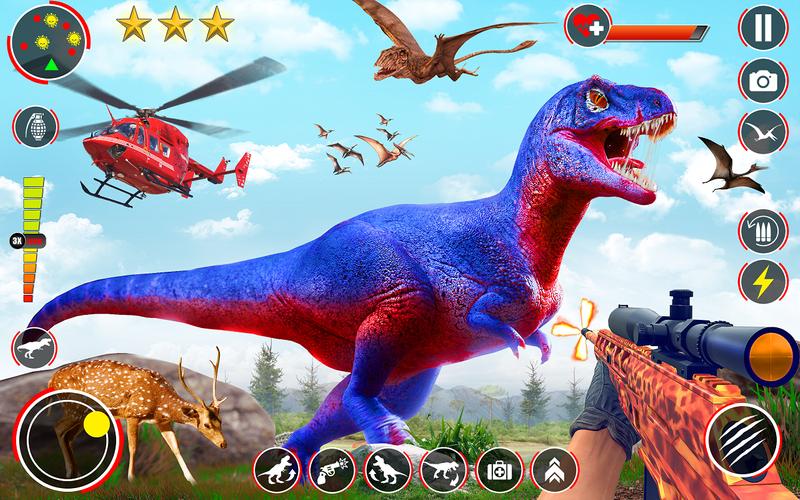 Dino Hunter 3D Hunting Games应用截图第0张