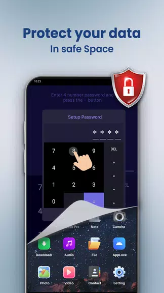 App Lock - Calculator Lock Tangkapan skrin 1
