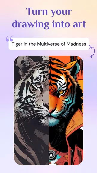 Dream AI Art Generator Wonder Zrzut ekranu 0
