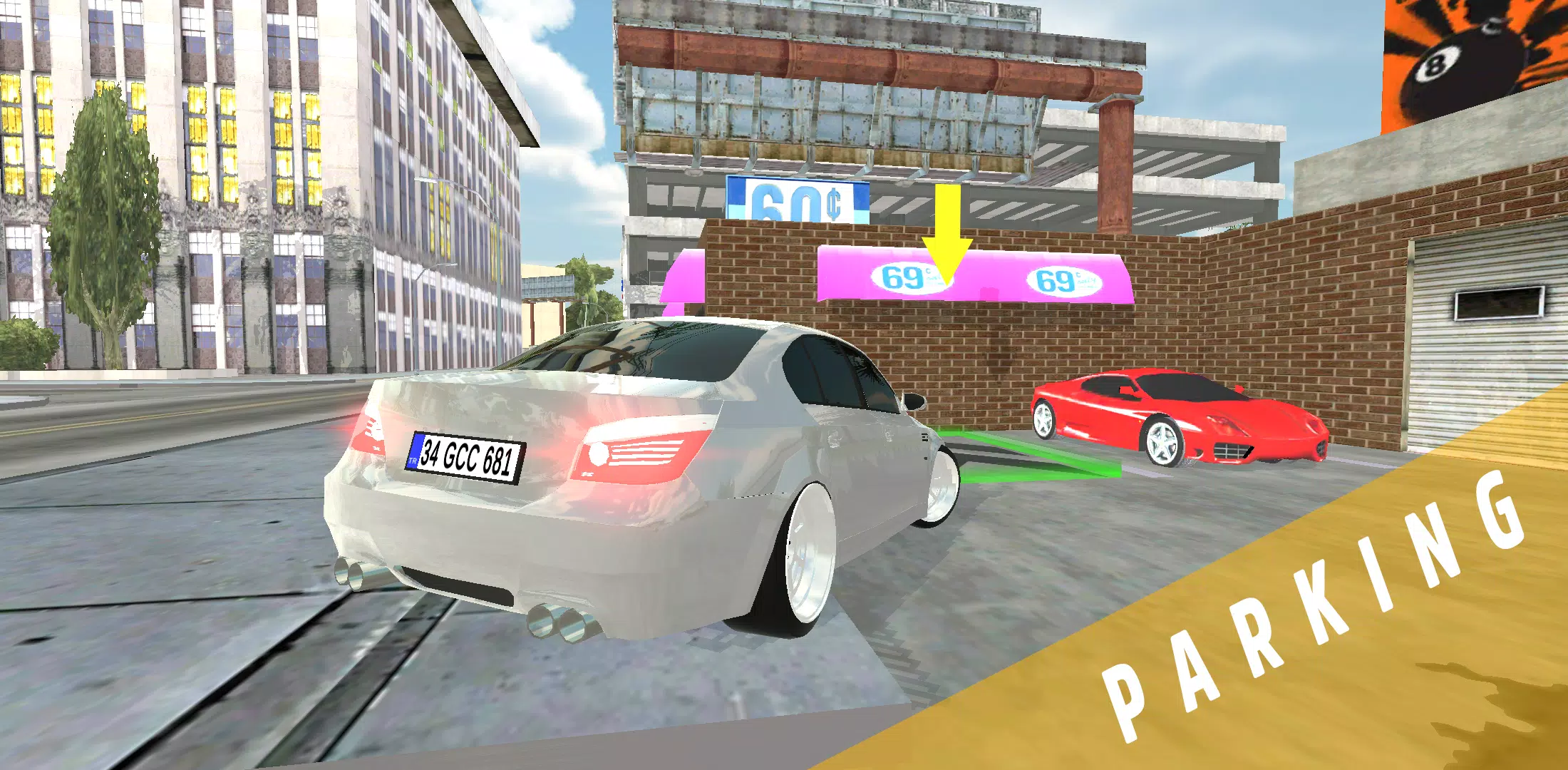 E36 M3 Drift & Park Simulator Screenshot 1