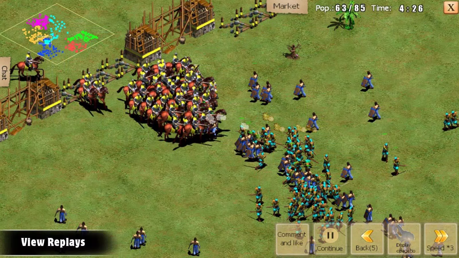 War of Empire Conquest：3v3 螢幕截圖 3