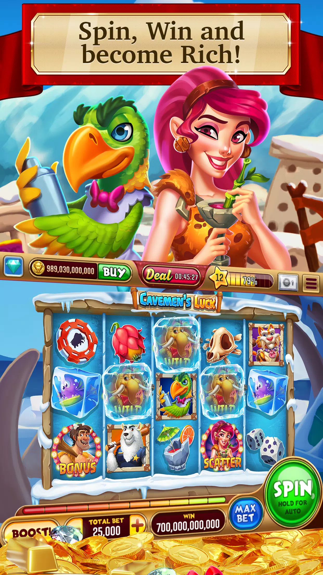 Slots Panther Vegas: Casino ဖန်သားပြင်ဓာတ်ပုံ 0