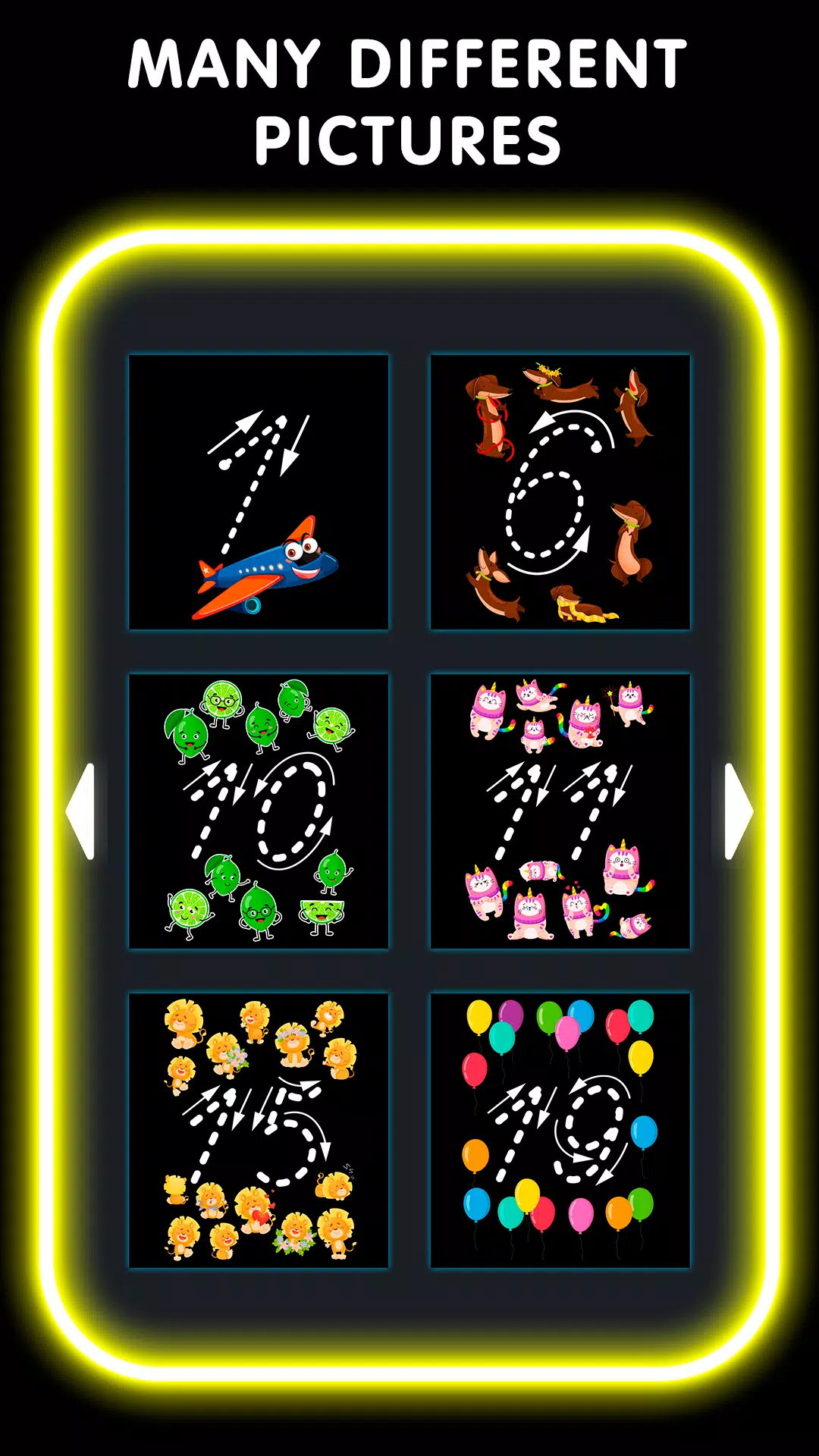 Numbers For Kids Learning Game Captura de pantalla 2