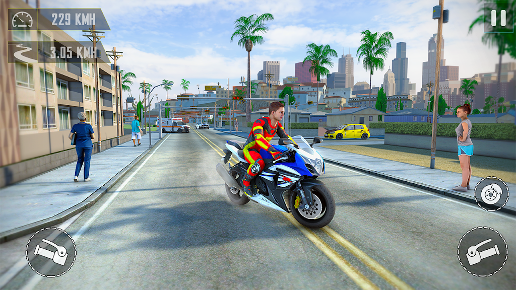 GT Motorbike Games Racing 3D Ảnh chụp màn hình 1