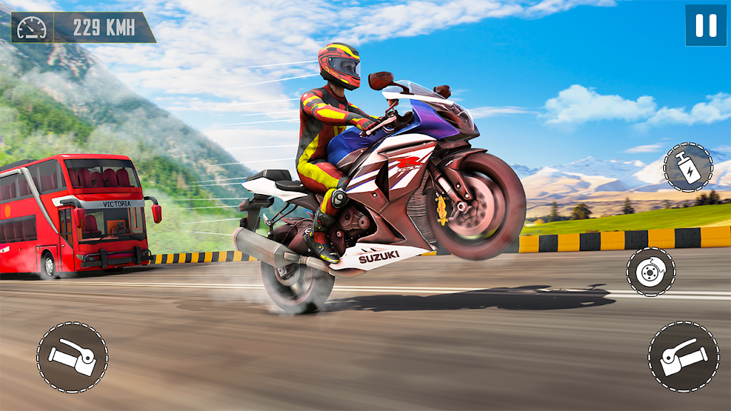 GT Motorbike Games Racing 3D Ảnh chụp màn hình 2