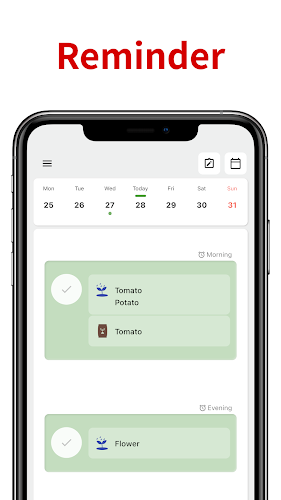 Plant Watering Reminder Zrzut ekranu 1