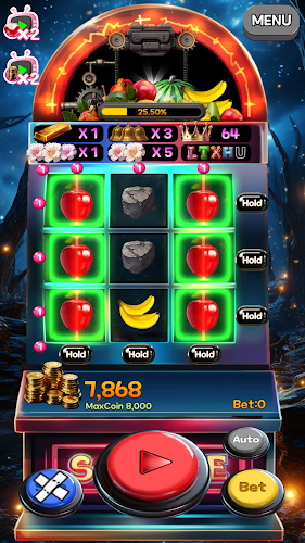 Heart-racey Fruits Golden Slot 스크린샷 0