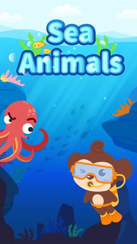 Sea Animals：DuDu Puzzle Games Ekran Görüntüsü 0