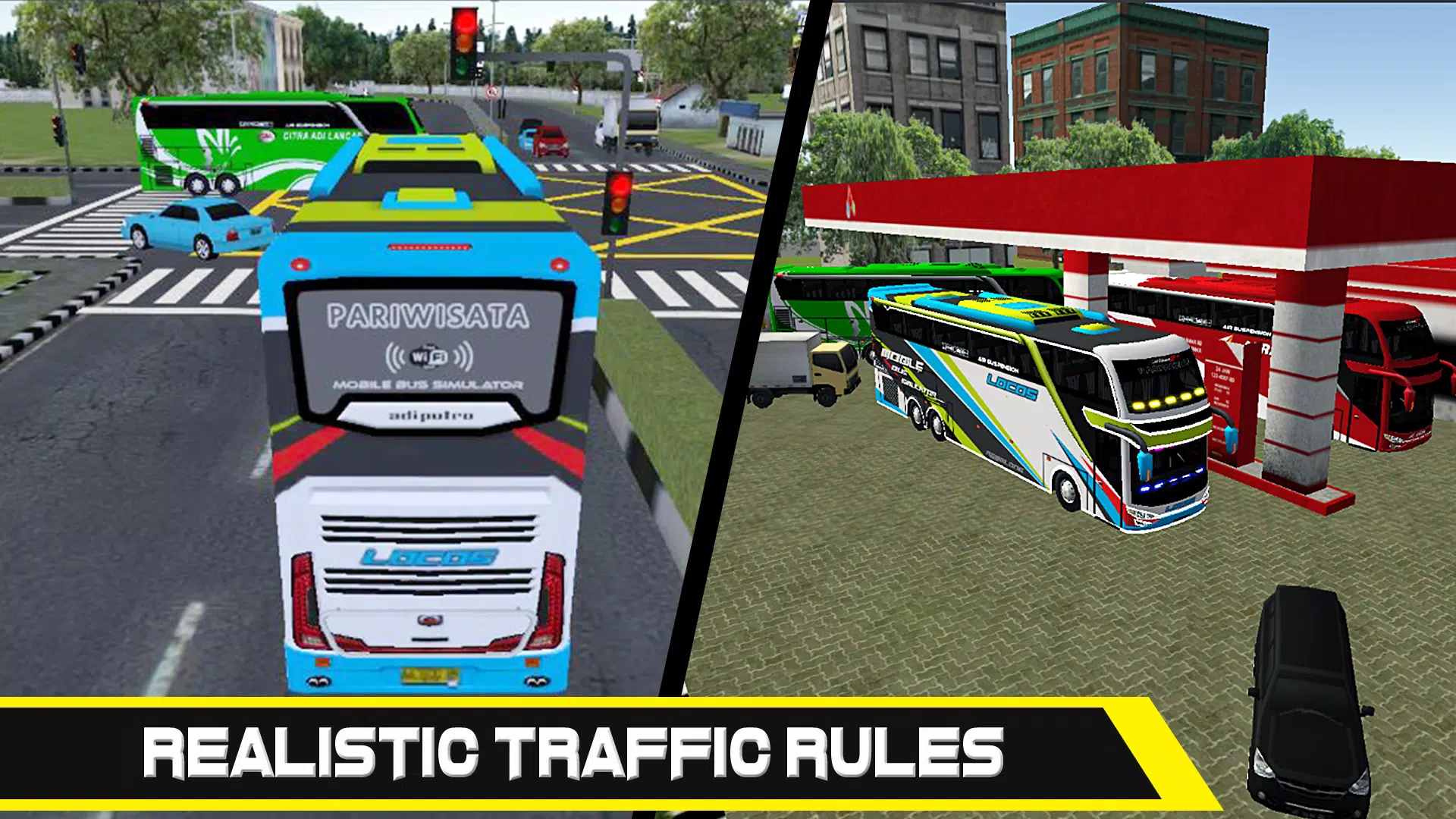 Mobile Bus Simulator ภาพหน้าจอ 2