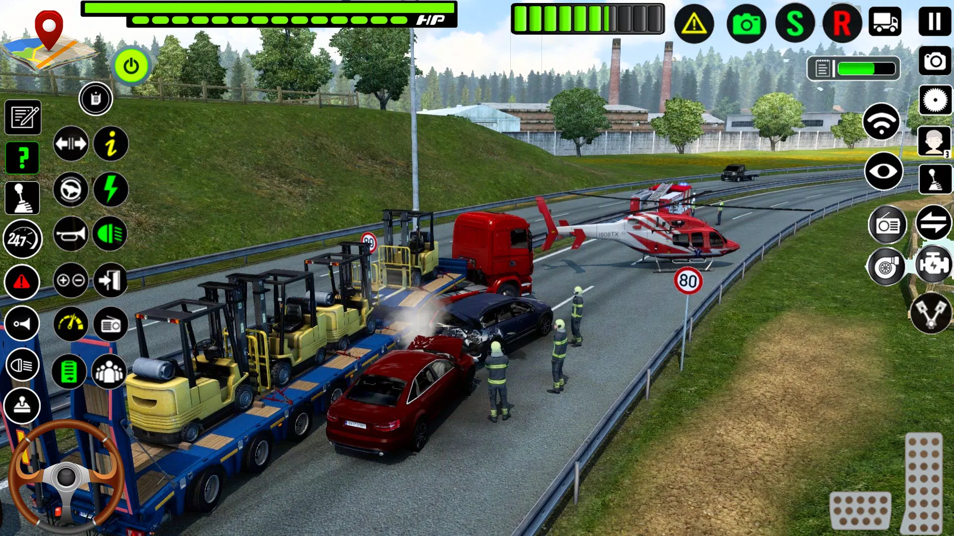 Cargo Truck Games Truck Sim 3D 螢幕截圖 1