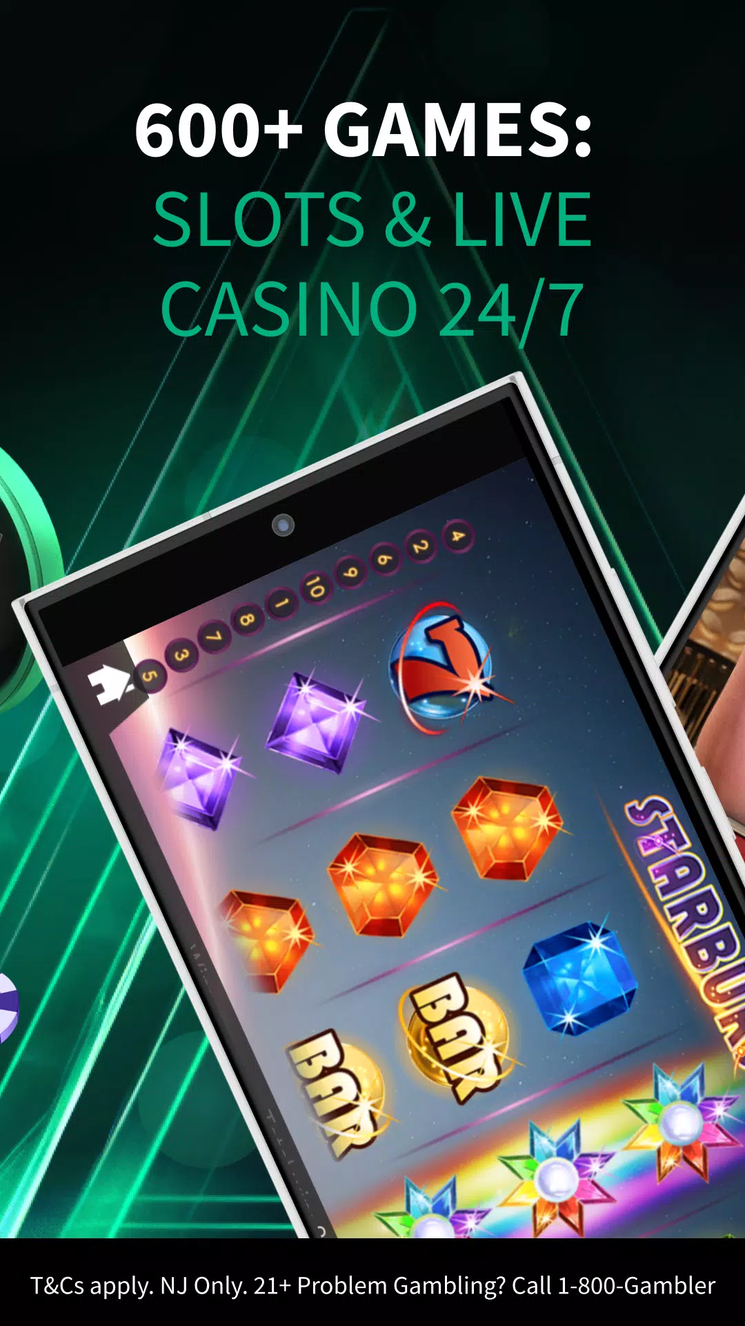 PlayStar Casino Real Money NJ Ekran Görüntüsü 1