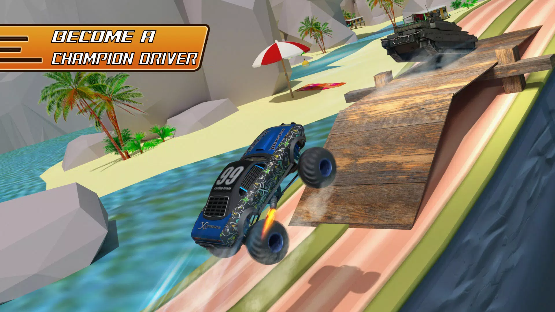 Uphill Racing - Hill Jump Game Captura de tela 3