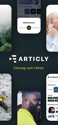 ARTICLY - Zeitung zum Hören Screenshot 0