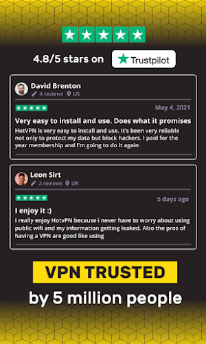 Hot VPN: Super Fast & Safe Schermafbeelding 2