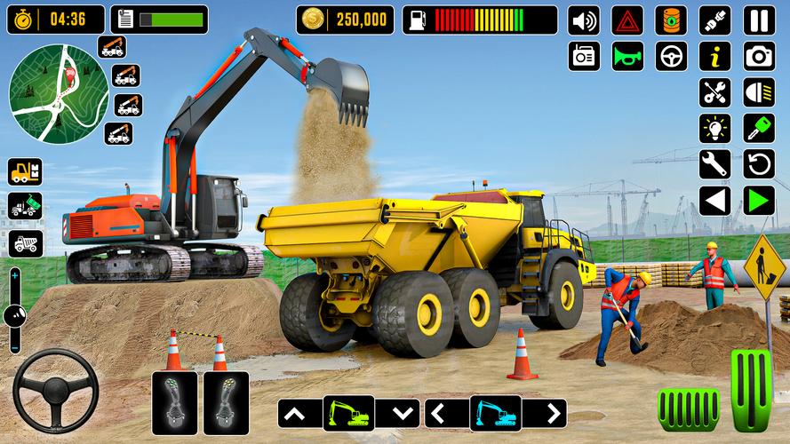 City Road Construction Games Captura de tela 2