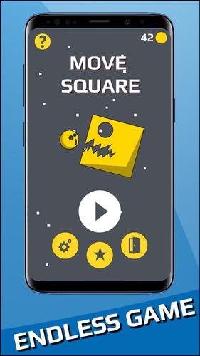Move Square hyper casual game Captura de tela 0