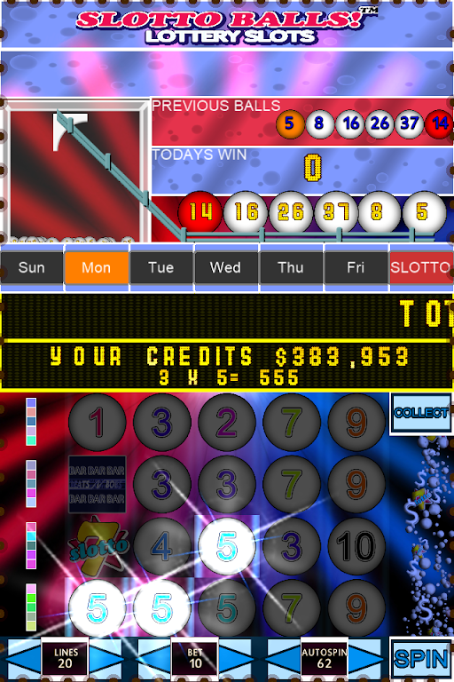 Slotto Balls™ Lottery Fruit Machine Schermafbeelding 2