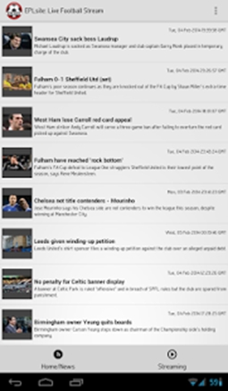 EPLsite: Live Football Stream Tangkapan skrin 1