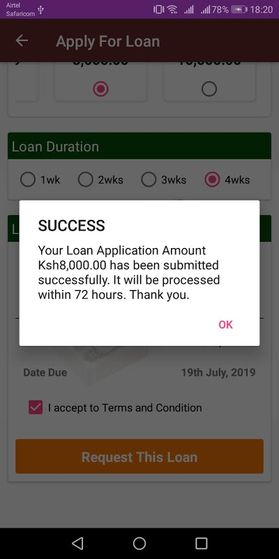 Loans Chap Chap Captura de tela 0