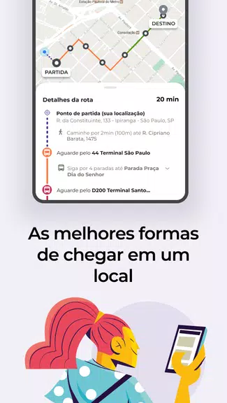 Cittamobi: Horários de Ônibus स्क्रीनशॉट 2