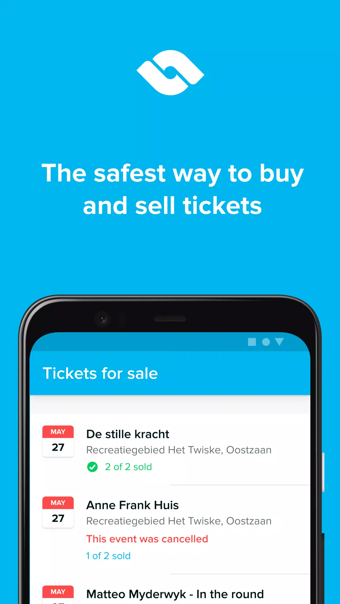 TicketSwap Ảnh chụp màn hình 0