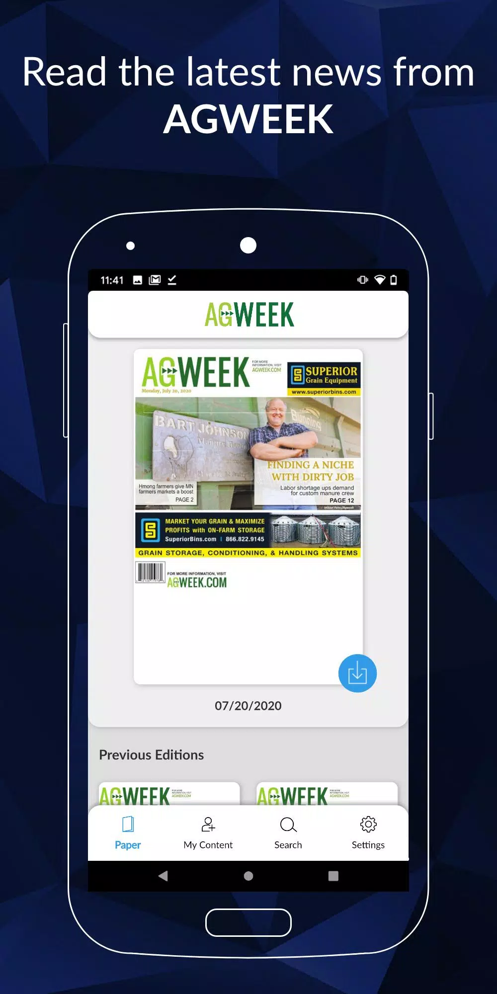 Agweek E-Paper স্ক্রিনশট 0