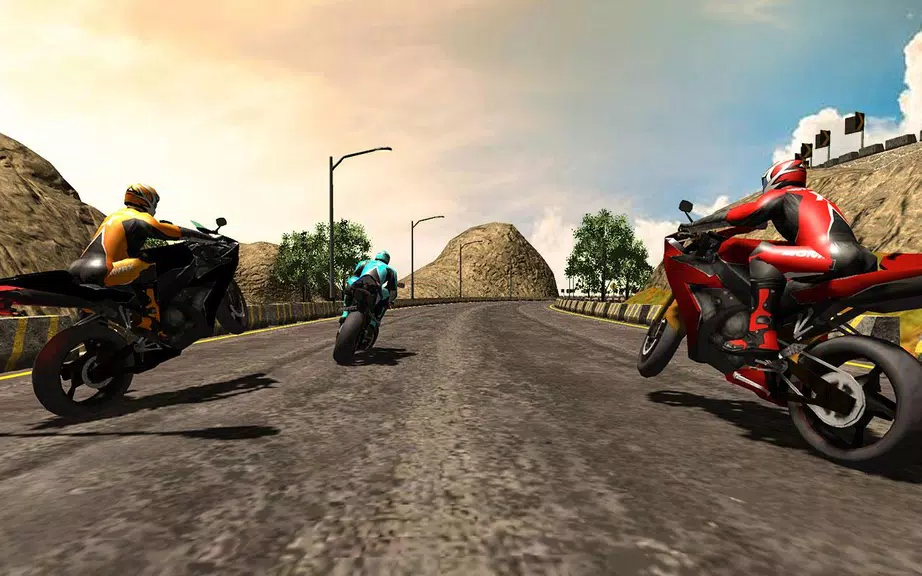 Mountain Moto Bike Racing Game 螢幕截圖 1