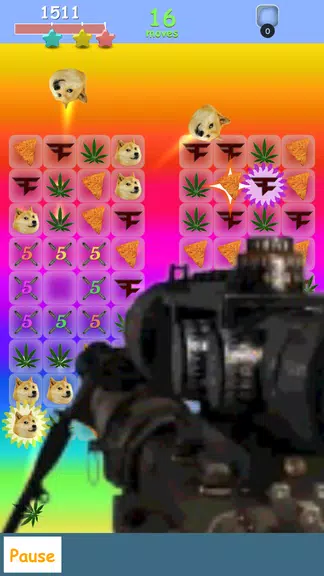 Meme Crush - MLG Kush edition 螢幕截圖 1