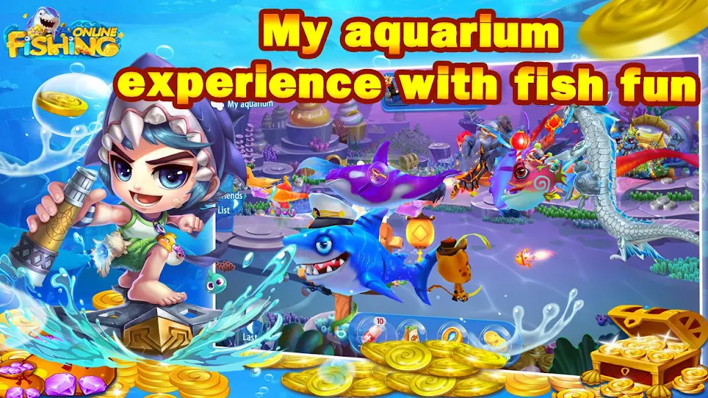 Fishing Online: Classic fish machine, free game Ekran Görüntüsü 0