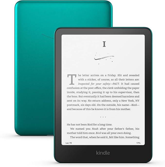 All-Nuova Amazon Kindle Paperwhite Signature Edition (32 GB)-Giada metallica