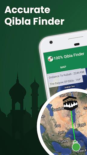 100% Qibla Finder Ảnh chụp màn hình 2