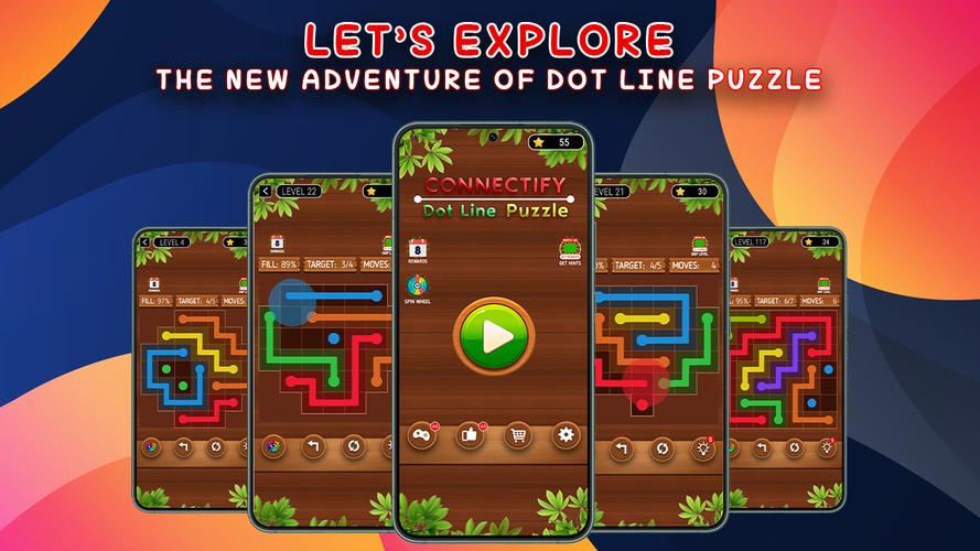 Dot Connect - Two Dots Puzzles 螢幕截圖 0