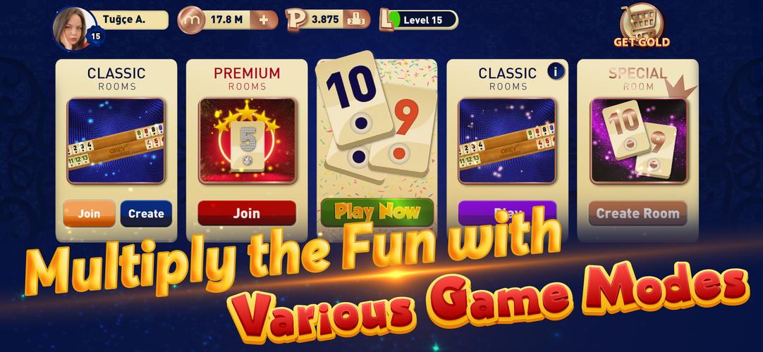 Okey Muhabbet Скриншот 1