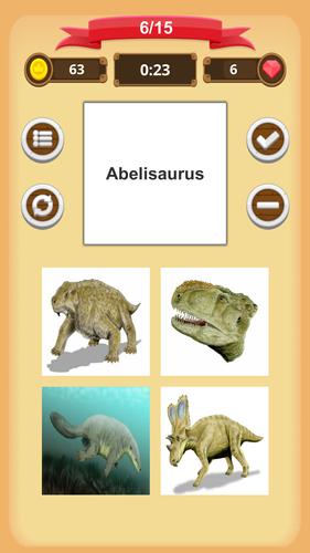 Dinosaurs Quiz Screenshot 3