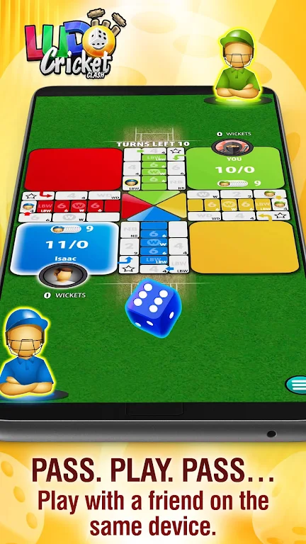 Ludo Cricket Clash™ Скриншот 1