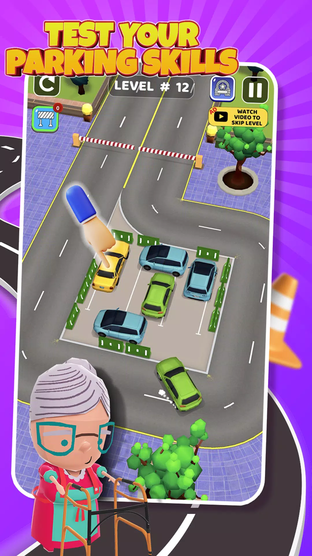Schermata Parking Jam: Car Parking Games 3