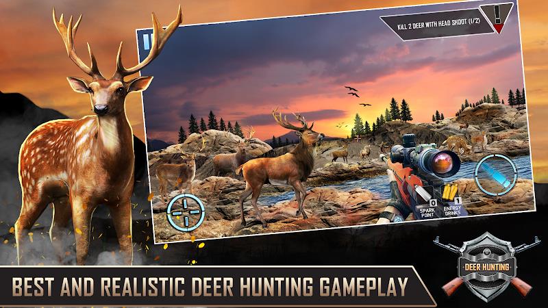 Deer Hunting Simulator Games स्क्रीनशॉट 0