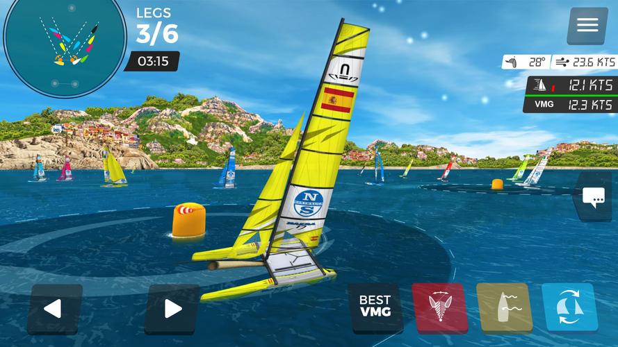 Virtual Regatta Inshore应用截图第2张