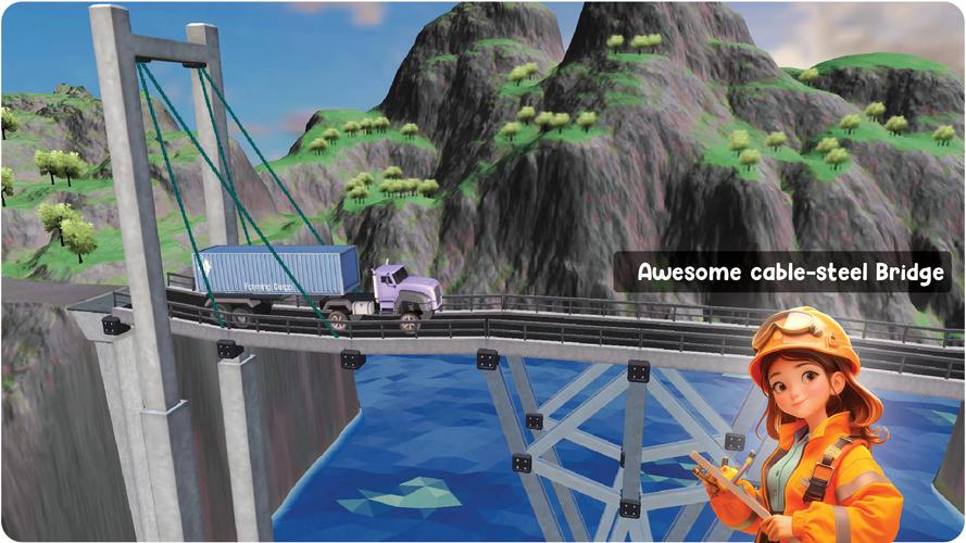Bridge Constructor Скриншот 3