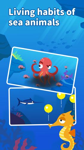 Sea Animals：DuDu Puzzle Games Ekran Görüntüsü 2