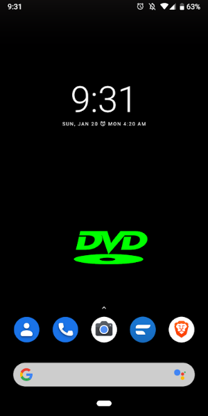 Bouncing DVD Screensaver Live 螢幕截圖 0