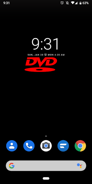 Bouncing DVD Screensaver Live 螢幕截圖 2