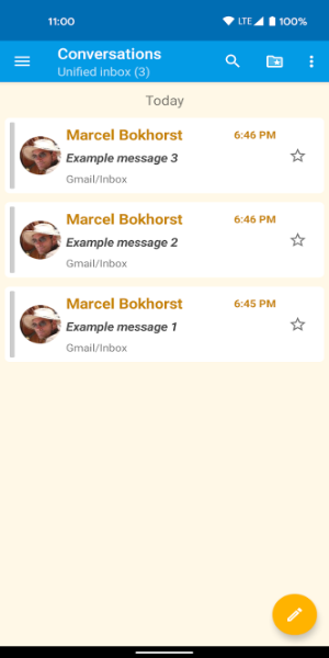 FairEmail, privacy aware email Capture d'écran 2