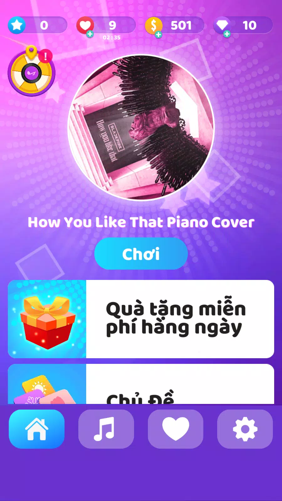 Pink Piano Tiles Kpop 2025应用截图第1张