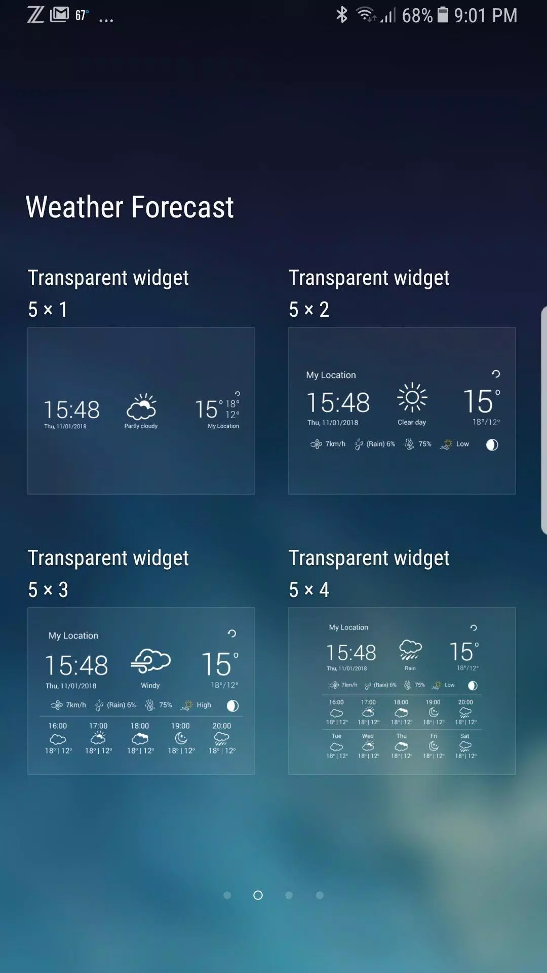 Weather Forecast 스크린샷 2